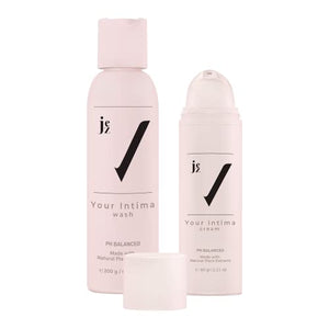Jez The Fresh Set of 2 - Women's Feminine Care, Natural Vulva Hygiene Products, 100% Vegan & pH