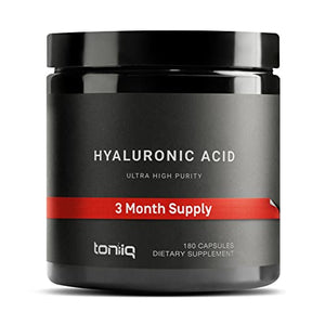 Ultra High Purity Hyaluronic Acid Capsules - 95%+ Highly Purified and Highly Bioavailable