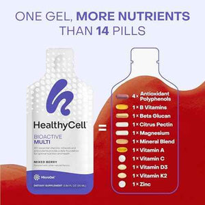 Healthycell Bioactive Multivitamin + Joint Health & Mobility Supplement Set - Bioactive Multivitamin + Joint Health & Mobility Supplement - Daily Nutrition & Joint Support for Men & Women, 60 Ct