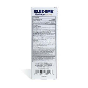 BLUE-EMU Maximum Pain Relief Cream for Arthritis, Muscle, & Joint Aches, 3 Oz, 1 Pack BLUE-EMUBuy Supplements Australia