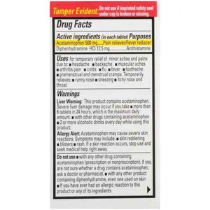 Percogesic Extra Strength Pain Relief - Aspirin Free Dual Action Relief - 40 Coated Caplets (3 Pack)