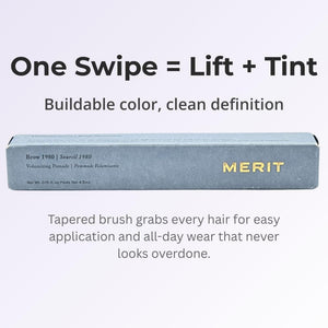 Merit Brow 1980 Volumizing Tinted Eyebrow Gel-Pomade - Taupe - Taupe with Cool Undertones MeritBuy Supplements Australia
