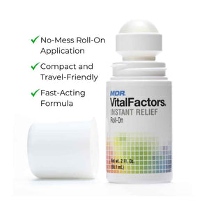 MDR Instant Relief Roll-On – Fast-Acting Topical Pain Relief for Muscle, Joint & Back Comfort – Cooling Sensation with Menthol & Essential Oils – 2 fl oz MDRBuy Supplements Australia