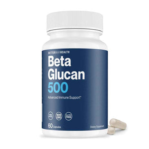 Better Way Health - Advanced Immune Readiness - Highly Purified 1,3/1,6 Beta Glucan 500 - Clinically Tested Immune Defense - 500mg/60 Capsules (Pack of 1)
