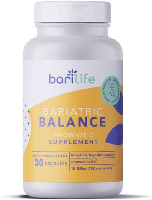 Bari Life Complete Bariatric Vitamin Formula Tablets and Bariatric Balance - Probiotic Supplement and Vitamin B1