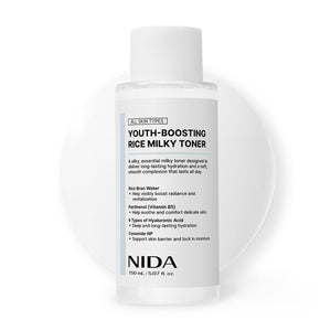 supplement productsNIDA Youth-boosting Rice Milky Toner, for Glass Skin | Rice Bran Extract, Niacinamide, Ceramide NP, Panthenol | Deep Moisturizing, Hydrating and Refreshing - JerryCherryUSA