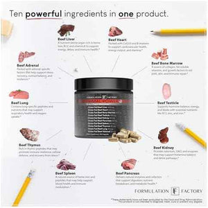 Formulation Factory Self Obsessed Shilajit Gummies x Primal Power (Bundle) - Men's Botanical & Ancestral Vitality Stack with Shilajit, Tongkat Ali, Grass-Fed Beef Liver, Heart & Bone Marrow