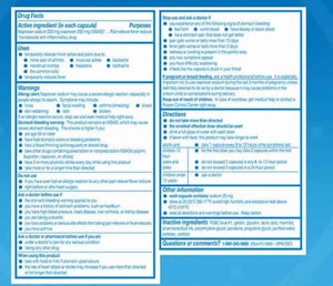 Aleve Liquid Gels Naproxen Sodium Capsules, 220 mg (NSAID) Pain Reliever/Fever Reducer AleveBuy Supplements Australia
