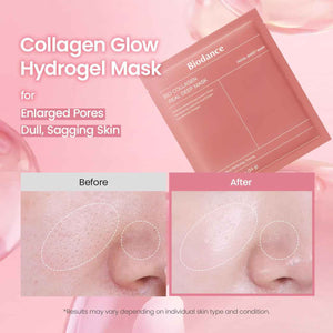 BIODANCE Bio-Collagen Real Deep Mask, Hydrating Overnight Hydrogel Face Mask, Pore Minimizing, Plumping, Elasticity Improvement, Korean Skin Care,