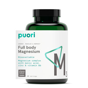 supplement productsPuori Magnesium Complex Supplement - High Absorption Magnesium Taurinate & Gluconate, Zinc, Vitamin B6 & Malic Acid for Sleep Support, Immune & Bone Health & Muscle Recovery - 120 Vegan Capsules - JerryCherryUSA