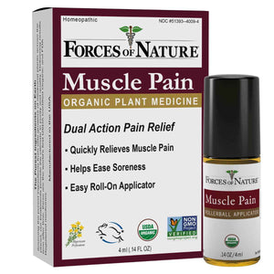 Forces of Nature - Natural, Organic Muscle Pain Relief (4ml) (Packaging May Vary) Forces of NatureBuy Supplements Australia