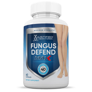 Justified Laboratories (3 Pack) Fungus Defend Max Pills 40 Billion CFU Probiotic 180 Capsules Justified Laboratories buy supplements Au