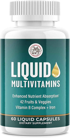 Grab The Gold Women's Multivitamin Capsules 42 Fruits & Vegetables