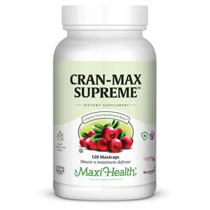 Maxi Health Cranberry Supplement for Urinary Tract & Immune Boost – Cranberry Pills for Women and Men with MSM & Oregano – 120 Capsules Maxi HealthBuy Supplements Australia