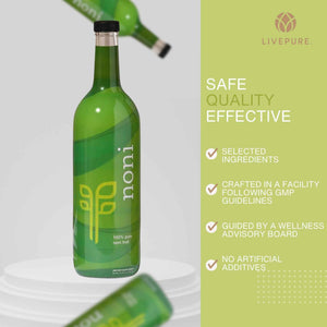 PURE Noni (750ml) - Tropical Tradition for Immune Support and Healthy Living Morinda Citrifolia - No Additives, No Fillers. Unleash The Antioxidant Power, Minerals, and Vitamins of Noni.