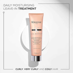 Kérastase Curl Manifesto Crème de Jour - Enhances Curls, 5.07 Fl Oz