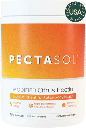 EcoNugenics Promotes Breast Health & Cellular Support - BreastDefend 120 Capsules + PectaSol-C Modified Citrus Pectin 454 Grams Bundle