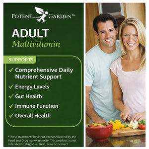 Potent Garden Daily Nutrition Bundle – Superfood Greens + Multivitamin Potent Garden buy supplements Au