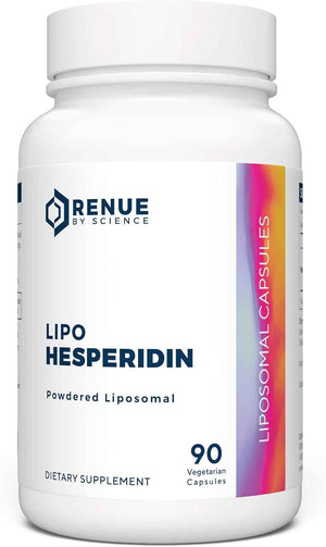 Renue By Science Hesperidin - Liposomal Hesperidin Supplements - 90 High Strength Capsules - 300mg per Serving - Non-GMO - Made in the USA & Third-Party Tested