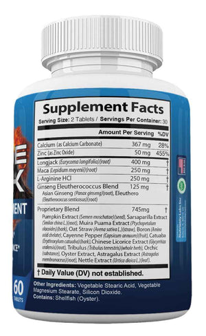 Zonata Horse Peak Dietary Supplements for Men - Horse Peak Supplement Naturally Enhance Performance, Endurance, and Energy Levels* - Horse Peak Pills - 60 Count