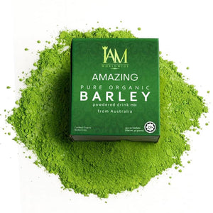 IAM Amazing Pure Organic Barley Powder Drink Barley Green Natural Blend XLXZHYFBuy Supplements Australia