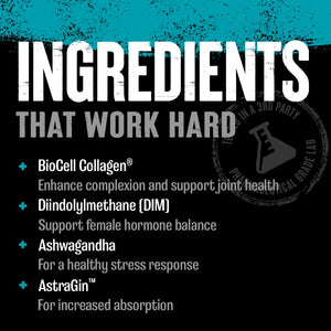 Animal Power Balance – Women's Alpha F Comprehensive Formula – Supports Hormonal Balance, Complexion, Hair, Nails, Mood and Stress, Intestinal Health, & Bone and Joint Health – 30 Packs Animal buy supplements Au