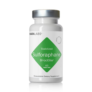 BrocElite Mara Labs Plus | Stabilized Broccoli Sulforaphane Supplement | Glyphosate Residue Free Certified – Third-Party Tested | 60 Vegan Capsules BrocEliteBuy Supplements Australia