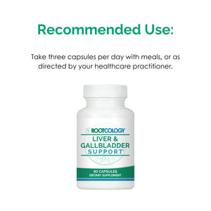 supplement productsRootcology by Dr. Izabella Wentz | Liver & Gallbladder Support with Milk Thistle, Artichoke Leaf & Beet | 90 Capsules - JerryCherryUSA