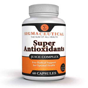 Sigmaceutical Super Antioxidant Capsules - 6 Superfruit Blend with Goji Berry, Acai, Resveratrol for Immune Support