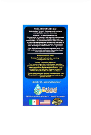 Set con Suplemento Ciatico Tratamiento Nervio Plus 60 Capsulas + Gel Extra Fuerte Ciatica 250 grs. Natural de Mexico/Entumecimiento, Hormigueo, Ardor, Dolor Nervioso, Alfileres o Agujas. (2)