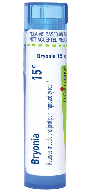 Boiron Bryonia 15C Homeopathic Medicine for Muscle & Joint Pain - 80 Pellets