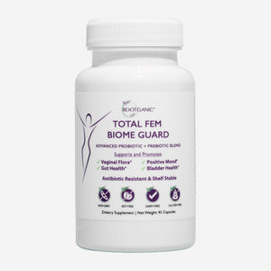 supplement productsRootganic Total Fem Biome Guard Pre+Probiotics for Women - Spore-Based Women's Probiotic with Prebiotics for Superior Vaginal Health Supplement and Gut Support - 45 Servings - JerryCherryUSA