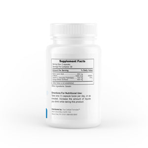 True Cellular Formulas BrainDTX - Supports Cognitive Function, Focus & Mental Clarity - Promotes Clear Thinking & Memory - with Alpha Lipoic Acid & Biotin - Antioxidant Support - 60 Capsules True Cellular Formulas buy supplements Au