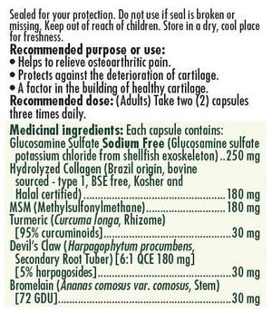 Nutri Flex Complete Joint Care Formula (180 Capsules) Nutri-Flex NutriFlex Brand: Naka NAKABuy Supplements Australia