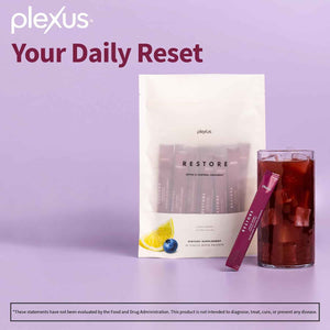 Plexus Restore - Includes antioxidants and adaptogenic herbs - formulated for daily wellness and digestive balance