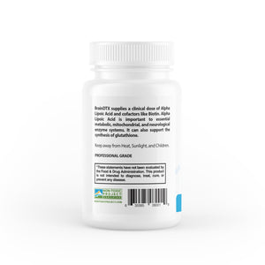 True Cellular Formulas BrainDTX - Supports Cognitive Function, Focus & Mental Clarity - Promotes Clear Thinking & Memory - with Alpha Lipoic Acid & Biotin - Antioxidant Support - 60 Capsules True Cellular Formulas buy supplements Au