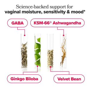 URO Vaginal Moisture & Mood with KSM-66 Ashwagandha - 30-Day Supply