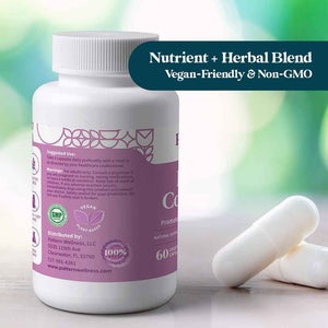 Pattern Wellness PMS Complex – Monthly Cycle Wellness Support – with Vitamin B6, Magnesium & Herbal Extracts – 60 Vegan Capsules Pattern WellnessBuy Supplements Australia