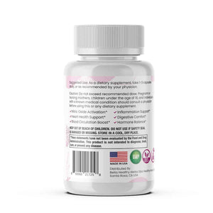Healthy Herbs Wildcrafted Sea Moss Capsules | 1950mg BATCG-6 "Heart Complex Advanced Sea Moss Superblend | US-Made, Vegan, Non-GMO, Easy-Swallow (90 Capsules) Healthy HerbsBuy Supplements Australia