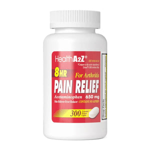 HealthA2Z® Pain Relief Extended Release | Acetaminophen 650mg | 8 Hours | Arthiritis Pain | Pain Reliever - Fever Reducer | Contains no Aspirin (300 Count) HealthA2ZBuy Supplements Australia