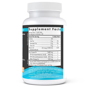 Nordic Naturals Ultimate Omega-D3 Sport, Lemon - 60 Soft Gels - 1480 mg Omega-3 + 1000 IU Vitamin D3 - NSF Certified - Supports Muscle, Bones, Focus & Endurance - 30 Servings Nordic NaturalsBuy Supplements Australia