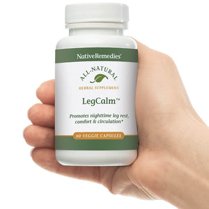 Native Remedies Leg Calm for Rested Legs and Limb Comfort at Night, 60 Veggie Caps Native RemediesBuy Supplements Australia