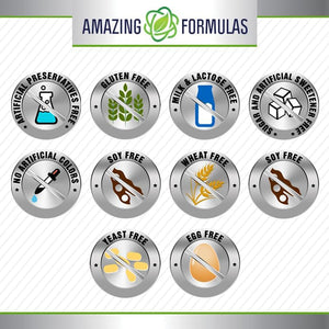 Amazing Formulas Women's One Multivitamin | Food Based | 150 Tablets, 5 Month Supply | Complete Blend of 40 Vitamins, Minerals & Probiotics Supplements | Non-GMO | Gluten-Free | Made in USA Amazing Nutrition buy supplements Au