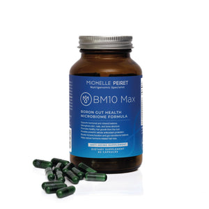 Michelle Peiret BM10 Max - Boron Supplement for Men & Women - Boron Complex with Zinc, Biotin 10,000 mcg, MSM, Silica, Saw Palmetto - Hair Skin & Nails + Trace Mineral Support - 60 Veg Capsules