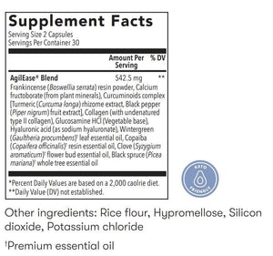 Young Living AgilEase Capsules | 60 Count | UC-II Collagen Supplement | Supports Mobility & Flexibility | Helps Maintain Joint Health & Exercise Recovery Young LivingBuy Supplements Australia