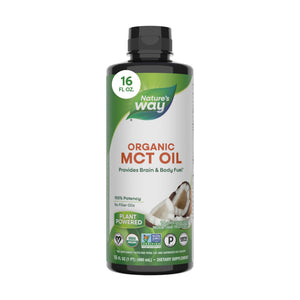 supplement productsNature's Way Organic MCT Oil, Brain and Body Fuel*, Liquid Coconut MCT Oil with C8 Caprylic & C10 Capric Acids, 14 g Medium Chain Triglycerides per Serving, JerryCherryUSA
