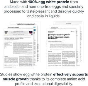 LEGION Egg+ Protein Powder with BCAAs - Naturally Sweetened and Flavored Egg White Protein Powder - Fast Digesting Protein for Muscle Growth and Strength, Vanilla, 20 Servings