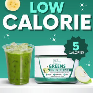 Green Superfood Powder for Digestion & Gut Health - Keto Friendly Superfood Greens Blend Powder for Immune Support - Powdered Greens Supplement for Immune Boost - Apple Banana Flavor My Adventure to FitBuy Supplements Australia