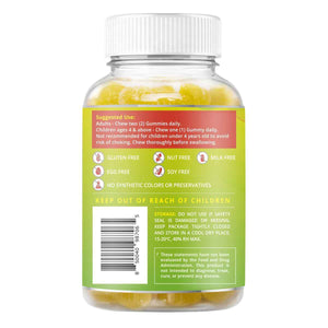 BeLive Magnesium Glycinate Gummies 200 mg - Sugar Free Supplement for Muscle Relaxation, Sleep Support, & Heart Health for Adults & Kids