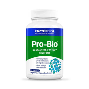 Enzymedica Pro-Bio Probiotic Supplement for Digestive & Gut Health - 120 Caps